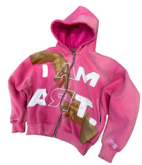 Niche Pullover Outer Wear Hooded Top Men