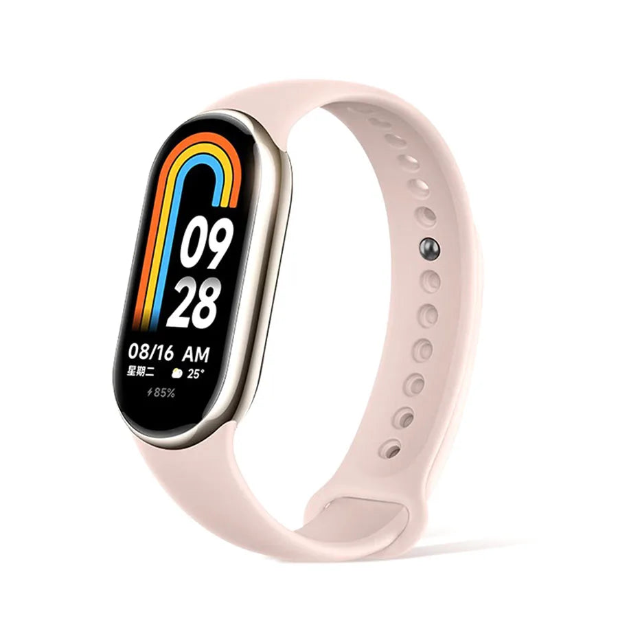Silicone Bracelet for Mi Band 9 8 Strap 8 NFC Accessories Sport Rubber SmartWatch Wristband belt correa Xiaomi MiBand 8 9 strap