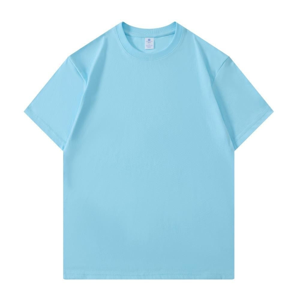 Loose Half Sleeve American Small Neckline Bottoming Shirt